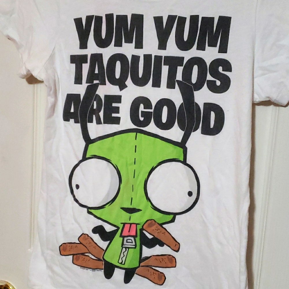 Gir from Invader Zim Dog Suit Taquitos tee